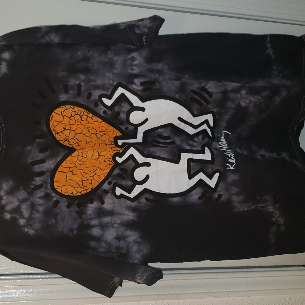 Brand New Keith Haring Tye-Dye Shirt
